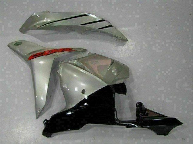 09-12 Schwarz CBR600RR Motorrad Verkleidung