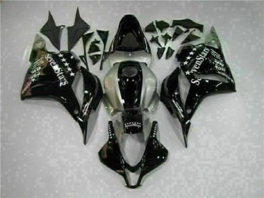 09-12 Schwarz CBR600RR Motorrad Verkleidung & Plastik