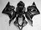 09-12 Schwarz CBR600RR Motorrad Verkleidungen