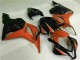 09-12 Schwarz CBR600RR Motorrad Vollverkleidung