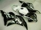09-12 Schwarz CBR600RR Motorrad Vollverkleidung & Plastik