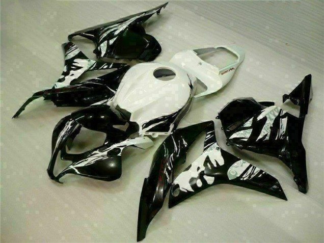 09-12 Schwarz CBR600RR Motorrad Vollverkleidung & Plastik