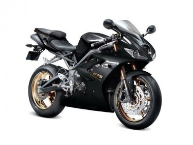 09-12 Schwarz Daytona 675 Triple Motorrad Verkleidung