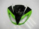 09-12 Schwarz Grün Rot ZX6R Motorrad Verkleidung