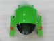 09-12 Schwarz Grün ZX6R Motorrad Verkleidung Komplett Sets