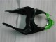 09-12 Schwarz Grün ZX6R Motorrad Verkleidung Komplett Sets
