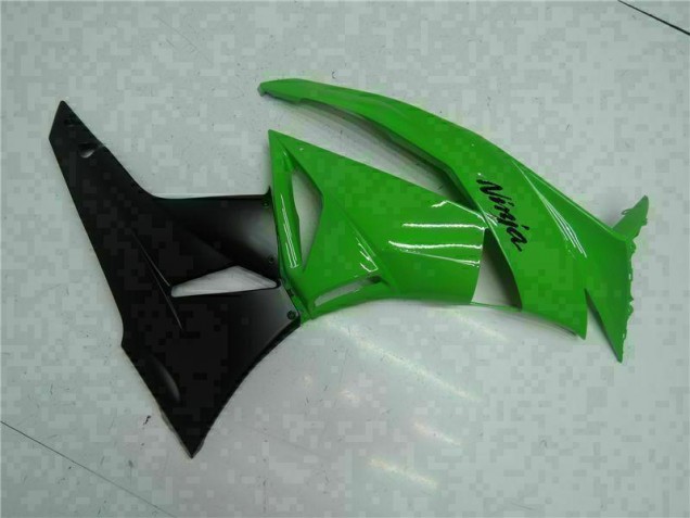 09-12 Schwarz Grün ZX6R Motorrad Verkleidung & Plastik