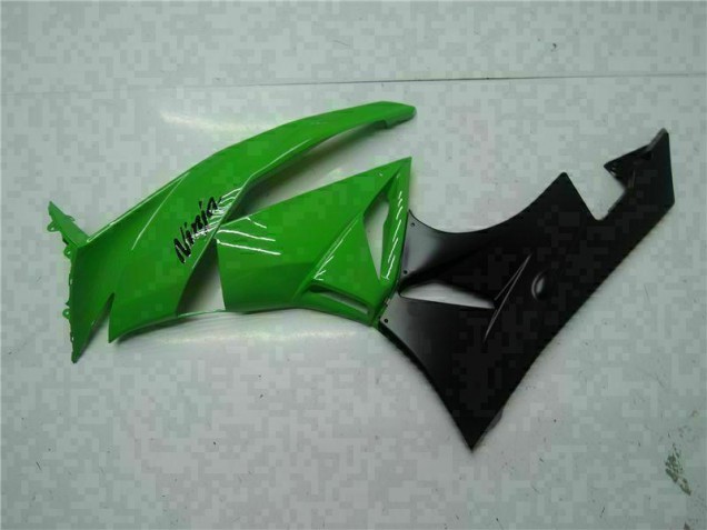 09-12 Schwarz Grün ZX6R Motorrad Verkleidung & Plastik