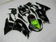 09-12 Schwarz Grün ZX6R Motorrad Verkleidungen 09-12 Schwarz Grün ZX6R Motorrad Verkleidungen