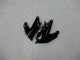 09-12 Schwarz Grün ZX6R Motorrad Verkleidungen 09-12 Schwarz Grün ZX6R Motorrad Verkleidungen
