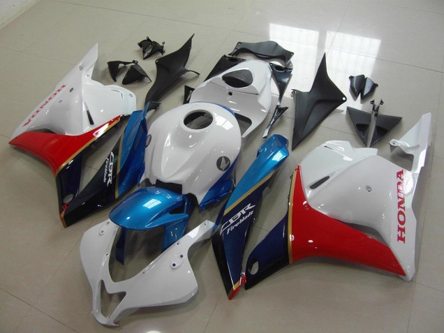 09-12 Schwarz Rot Blau CBR600RR Motorrad Verkleidung