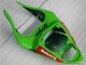 09-12 Schwarz Rot Grün Motocard ZX6R Motorrad Verkleidung