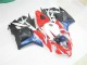 09-12 Schwarz Rote Weiß CBR600RR Motorrad Verkleidungen