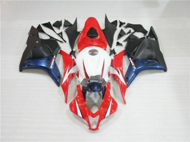 09-12 Schwarz Rote Weiß CBR600RR Motorrad Verkleidungen