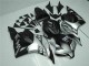 09-12 Schwarz Silber Repsol CBR600RR Motorrad Verkleidung 09-12 Schwarz Silber Repsol CBR600RR Motorrad Verkleidung