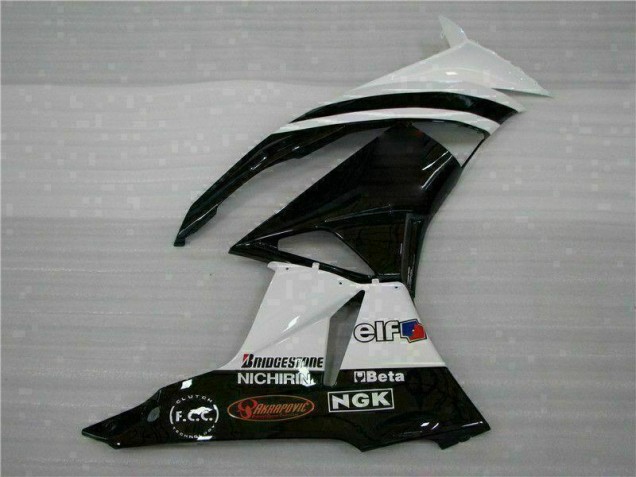 09-12 Schwarz Weiß 3M Touch4 ZX6R Motorrad Verkleidung