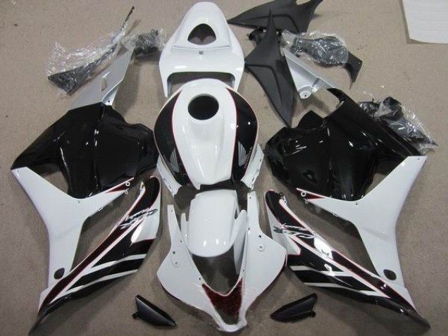 09-12 Schwarz Weiß CBR600RR Motorrad Verkleidungen 09-12 Schwarz Weiß CBR600RR Motorrad Verkleidungen