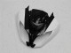 09-12 Schwarz Weiß ZX6R Motorrad Verkleidung 09-12 Schwarz Weiß ZX6R Motorrad Verkleidung