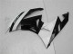 09-12 Schwarz Weiß ZX6R Motorrad Verkleidung 09-12 Schwarz Weiß ZX6R Motorrad Verkleidung
