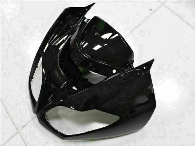 09-12 Schwarz weißer Ninja ZX6R Motorrad Verkleidung