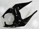 09-12 Schwarz weißer Ninja ZX6R Motorrad Verkleidung