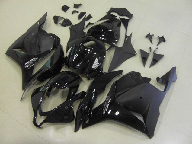 09-12 Schwarzer OEM Stil CBR600RR Motorrad Verkleidung