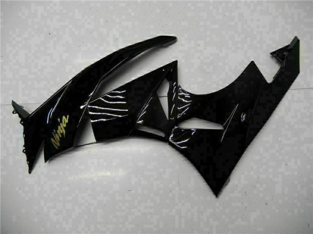 09-12 Schwarzgold Ninja ZX6R Motorrad Verkleidung 09-12 Schwarzgold Ninja ZX6R Motorrad Verkleidung