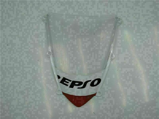 09-12 Weiß Orange Repsol CBR600RR Motorrad Verkleidung