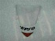 09-12 Weiß Orange Repsol CBR600RR Motorrad Verkleidung