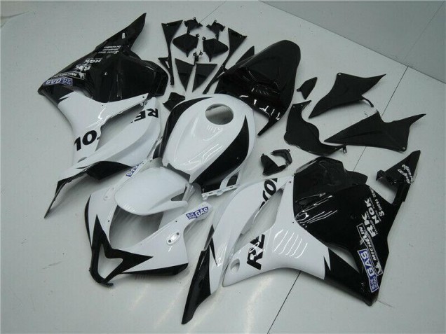 09-12 Weiß Schwarz CBR600RR Motorrad Verkleidungen