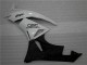 09-12 Weiß Schwarz Ninja ZX6R Motorrad Verkleidung