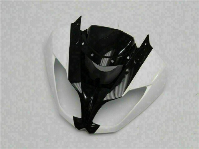 09-12 Weiß Schwarz ZX6R Motorrad Verkleidung 09-12 Weiß Schwarz ZX6R Motorrad Verkleidung
