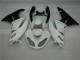 09-12 Weiß Schwarz ZX6R Motorrad Verkleidungen