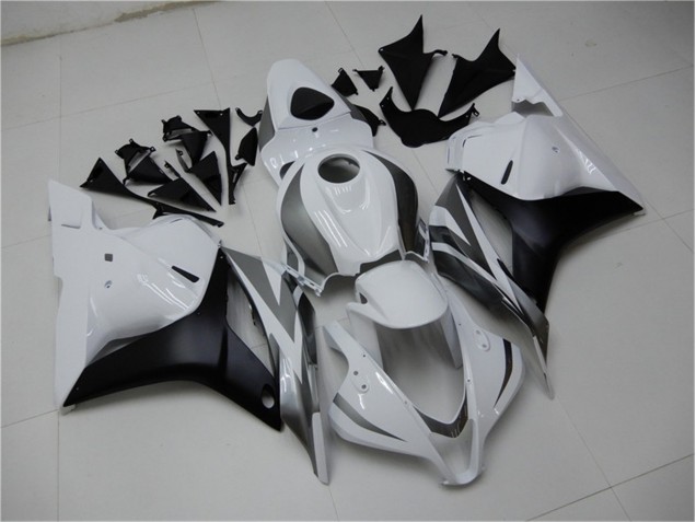09-12 Weiß Silber Schwarz CBR600RR Motorrad Verkleidung