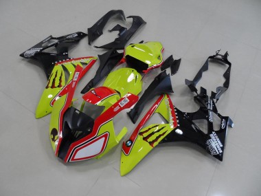 09-14 Grün Rot Monster S1000RR Motorrad Verkleidung