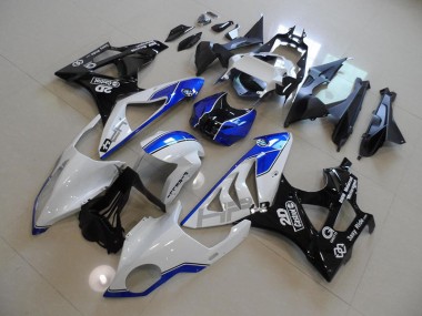 09-14 Weiß Blau S1000RR Motorrad Verkleidungen