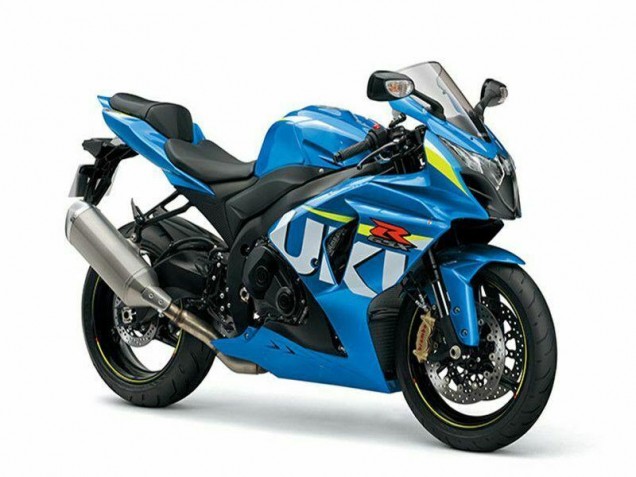 09-16 Blau GSXR 1000 Motorrad Verkleidungen