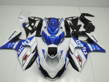 09-16 Blau Tyco GSXR 1000 Motorrad Verkleidung