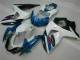 09-16 Blau Weiß GSXR 1000 Motor Verkleidung 09-16 Blau Weiß GSXR 1000 Motor Verkleidung