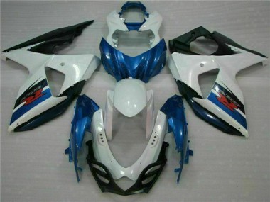 09-16 Blau Weiß GSXR 1000 Motor Verkleidung