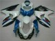 09-16 Blau Weiß GSXR 1000 Motor Verkleidung 09-16 Blau Weiß GSXR 1000 Motor Verkleidung