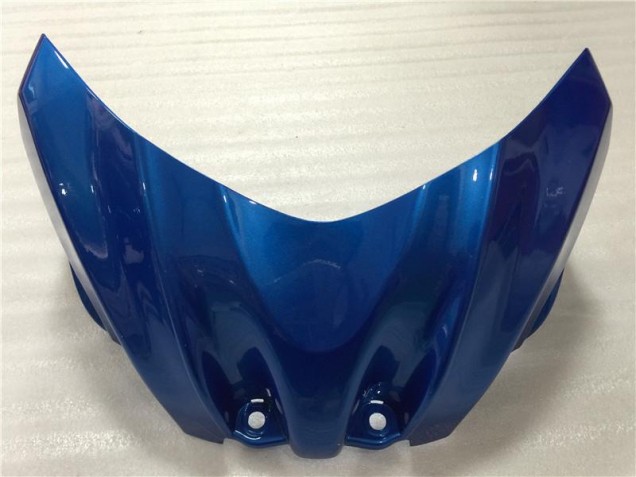 09-16 Blau Weiß GSXR 1000 Motorrad Verkleidungen & Plastik