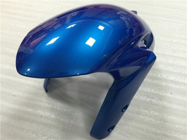 09-16 Blau Weiß GSXR 1000 Motorrad Verkleidungen & Plastik