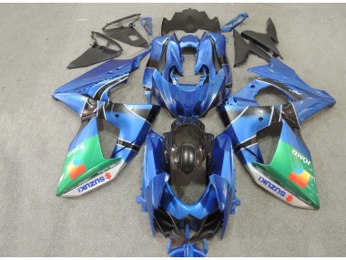 09-16 Blaugrün JOMO GSXR 1000 Motorrad Verkleidung