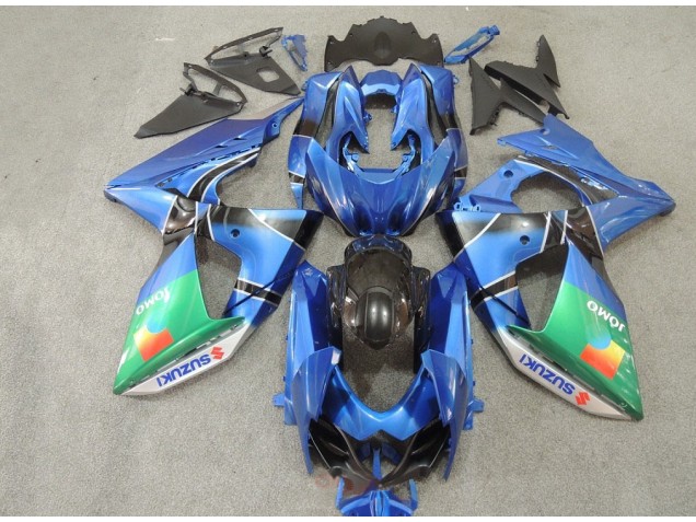09-16 Blaugrün JOMO GSXR 1000 Motorrad Verkleidung 09-16 Blaugrün JOMO GSXR 1000 Motorrad Verkleidung