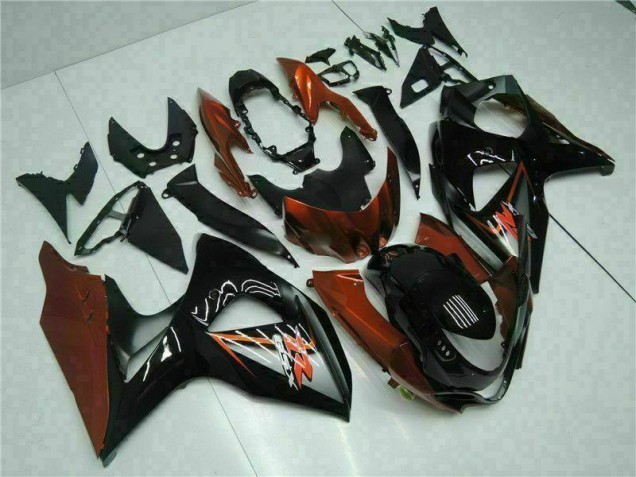 09-16 Braun Schwarz GSXR 1000 Motorrad Verkleidung 09-16 Braun Schwarz GSXR 1000 Motorrad Verkleidung