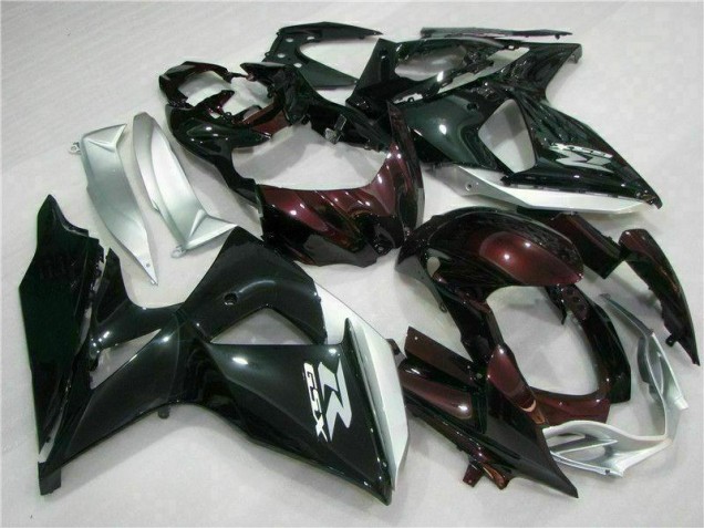 09-16 Braun Schwarz GSXR 1000 Motorrad Verkleidungen 09-16 Braun Schwarz GSXR 1000 Motorrad Verkleidungen