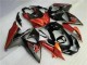 09-16 Braun Schwarz GSXR 1000 Motorrad Vollverkleidung
