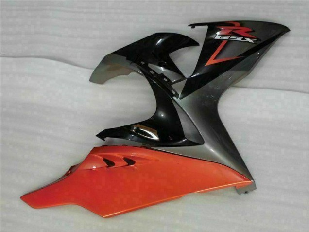 09-16 Braun Schwarz GSXR 1000 Motorrad Vollverkleidung