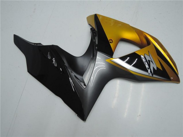 09-16 Gold Schwarz GSXR 1000 Motorrad Verkleidung 09-16 Gold Schwarz GSXR 1000 Motorrad Verkleidung